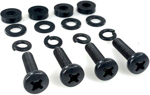 مسامير Rediapementscrews الحائط متوافقة مع Samsung qn55qn70fafxza (qn55qn70faf) - 55 بوصة Q7F Series TV (2025) - مجموعة الترباس التثبيت الكامل على الحائط in Saudi Arabia