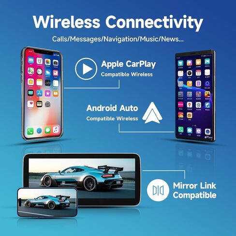 Android Auto Touch Screen Car Stereo لـ Mercedes Benz GLK Class X204 2013 2014 2015 NTG4.5 HD Screen GPS Suppigation Support in Kuwait