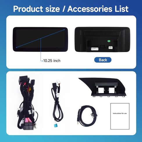 Android Auto Touch Screen Car Stereo لـ Mercedes Benz GLK Class X204 2013 2014 2015 NTG4.5 HD Screen GPS Suppigation Support in Kuwait