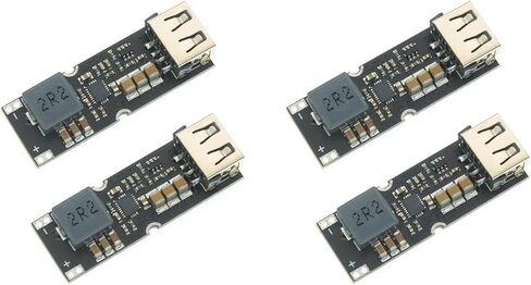 4 Pieces TPS61088 Step-up Boost Power modules for Mobile Battery Fast Charging Boards, Capable of Boosting voltages from 3.2V, 3.7V, and 4.2V to 5V, 9V, and 12V. in Saudi Arabia
