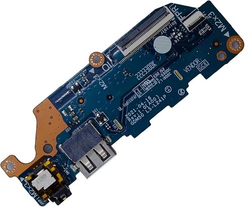 استبدال لـ Dell Inspiron 3510 3511 3520 I/O Board GDM50 LS-L241P Dannboard مع منفذ بطاقة SD Audio Audio 0C6CMN C6CMN in Saudi Arabia