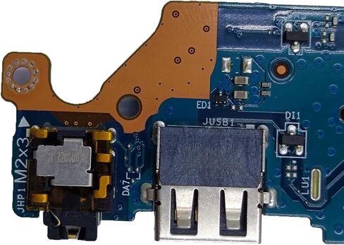 استبدال لـ Dell Inspiron 3510 3511 3520 I/O Board GDM50 LS-L241P Dannboard مع منفذ بطاقة SD Audio Audio 0C6CMN C6CMN in Saudi Arabia