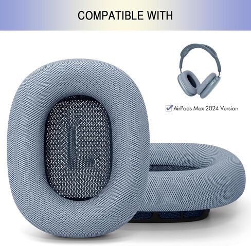 وسائد الأذن استبدال لـ AirPods Max 2024 ، تغطى وسادات الأذن لقرون الهواء Apple Max 2 Over-are مع جلد البروتين المقاوم للعروع (برتقالية) in Saudi Arabia