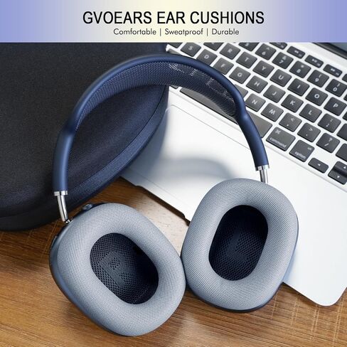 وسائد الأذن استبدال لـ AirPods Max 2024 ، تغطى وسادات الأذن لقرون الهواء Apple Max 2 Over-are مع جلد البروتين المقاوم للعروع (برتقالية) in Saudi Arabia
