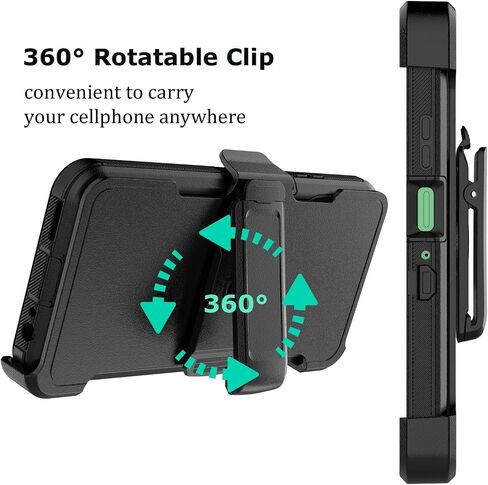 Takfox Moto G Power 5G 2025 Case ، for Motorola G Power 2025 5G Clip Clip Holster Case [Prinive Screen Protecor in Kuwait