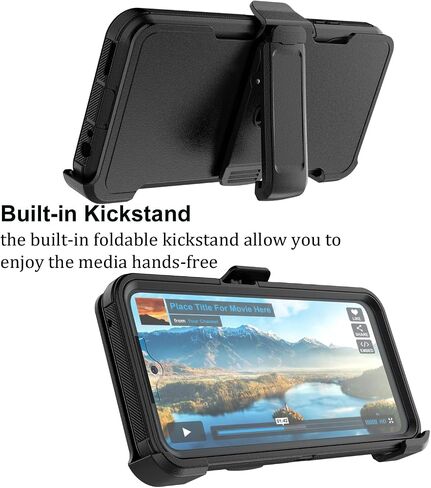 Takfox Moto G Power 5G 2025 Case ، for Motorola G Power 2025 5G Clip Clip Holster Case [Prinive Screen Protecor in Kuwait