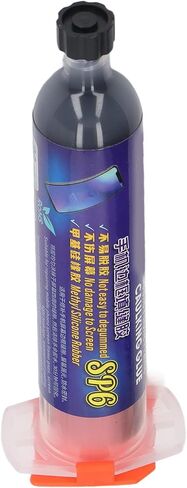 Phone Screen Glue Adhesive High Strength Curved Screen Repair Sealant 30Min Curing Silicone Rubber Material 30ml with 5 Plastic Needles for VIVO Tablet PC (SP6) in Saudi Arabia