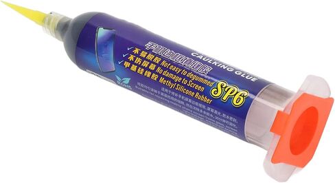 Phone Screen Glue Adhesive High Strength Curved Screen Repair Sealant 30Min Curing Silicone Rubber Material 30ml with 5 Plastic Needles for VIVO Tablet PC (SP6) in Saudi Arabia