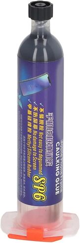 Phone Screen Glue Adhesive High Strength Curved Screen Repair Sealant 30Min Curing Silicone Rubber Material 30ml with 5 Plastic Needles for VIVO Tablet PC (SP6) in Saudi Arabia
