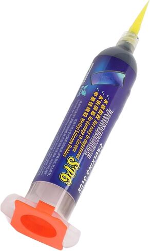 Phone Screen Glue Adhesive High Strength Curved Screen Repair Sealant 30Min Curing Silicone Rubber Material 30ml with 5 Plastic Needles for VIVO Tablet PC (SP6) in Saudi Arabia
