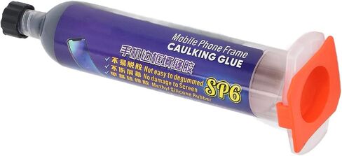 Phone Screen Glue Adhesive High Strength Curved Screen Repair Sealant 30Min Curing Silicone Rubber Material 30ml with 5 Plastic Needles for VIVO Tablet PC (SP6) in Saudi Arabia