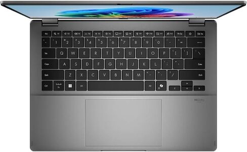 Asus Vivobook Flip 14 2-in-1 Laptop: 14 "OLED Touchscreen ، Intel Core Ultra 7 256V Processor ، 16GB RAM ، 1TB SSD ، لوحة مفاتيح chiclet ذات الإضاءة الخلفية ، Thunderbolt 4 ، Copilot+ PC in Kuwait