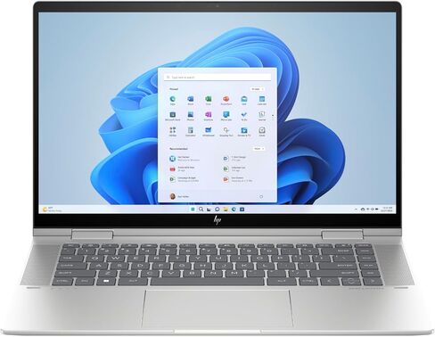 HP Envy X360 2-in-1 Laptop 15.6" FHD(1920x1080) IPS Touchscreen Intel 10-Core i7-1355U 16GB LPDDR5 1TB SSD Intel Iris Xe Graphics Thunderbolt 4 Wi-Fi 6E Backlit Keyboard 720p HD Camera Win11 Pro in Kuwait