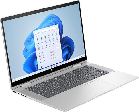 HP Envy X360 2-in-1 Laptop 15.6" FHD(1920x1080) IPS Touchscreen Intel 10-Core i7-1355U 16GB LPDDR5 1TB SSD Intel Iris Xe Graphics Thunderbolt 4 Wi-Fi 6E Backlit Keyboard 720p HD Camera Win11 Pro in Kuwait