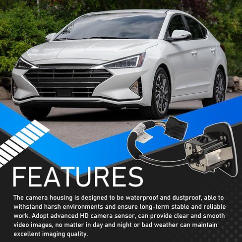 99240-F2000 Rear View Parking Assist Camera Compatible with 2019 2020 Hyundai Elantra Tailgate Backup Camera Replaces 99240F2000 99240 F2000 in Saudi Arabia