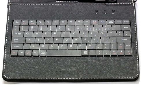 Navitech Black Keyboard Case متوافق مع جهاز Hisorl 10 inch Andorid Tablet in Kuwait