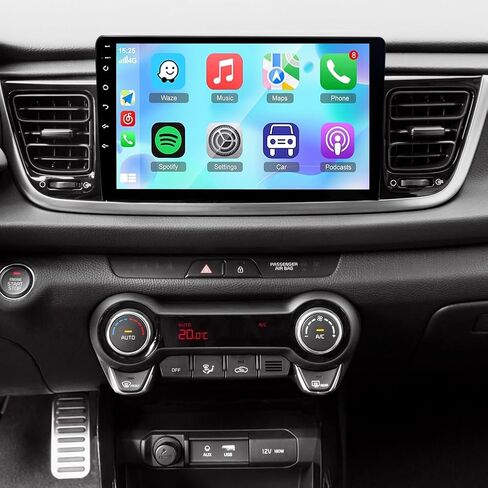 9 Inch Double Din Car Stereo for Kia Rio YB/SC 2018-2023 Android 13 IPS Touchscreen Car Radio w/Wireless Carplay Android Auto GPS Navigation Bluetooth WiFi FM SWC AHD Mirror Link Backup Camera, 2+32G in Saudi Arabia