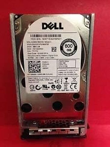 Dell WD6001BKHG-Dell WD6001BKHG DELL 600GB 10K 6G SFF SAS Drive (متجدد) in Kuwait