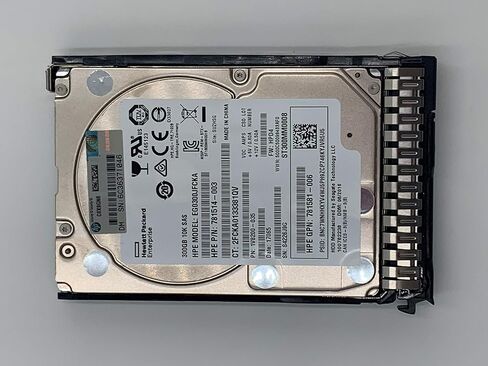 HPE Original 785067-B21 785410-001 768788-001 785067-S21 300GB SAS 12G Enterprise 10K SFF (2.5in) SC HDD (مع صينية أصلية) in Kuwait