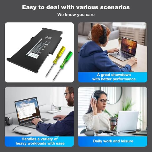 بطارية الكمبيوتر المحمول MXV9V لـ Dell Latitude E5300 E5310 E7400 E7300 7300 5310 5300 7400 ، Latitude 5300/5310 2-in-1 ، Inspiron 7300/7306 2-in-1 Black Series ، 829mx P99G P96G P100G 5VC2M in Saudi Arabia