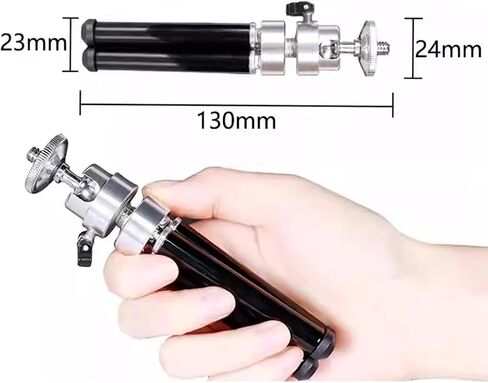Mini Tripod Portable 3-Stage Tripod Universal 1/4 Screw Phone Tripod in Saudi Arabia