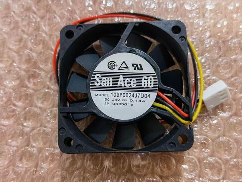DC24V 0.14A 109P0624J7D04 6015 6cm 3-Wire high Airflow Cooling Fan in Saudi Arabia