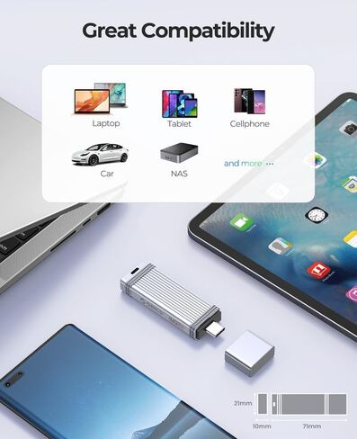 ORICO USB 3.0 محرك أقراص محرك أقراص فلاش محرك الإبهام 512 جيجابايت ، تخزين بيانات محرك أقراص USB المعدني عالي السرعة متوافق مع الكمبيوتر/الكمبيوتر المحمول （USSD） in Saudi Arabia