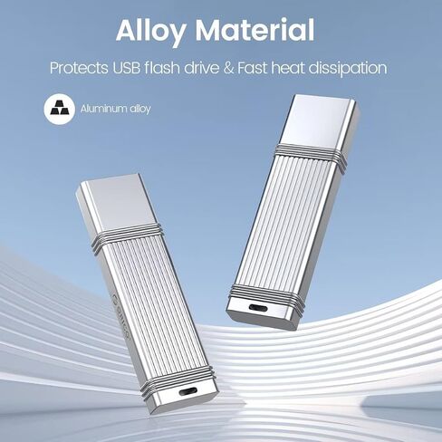 ORICO USB 3.0 محرك أقراص محرك أقراص فلاش محرك الإبهام 512 جيجابايت ، تخزين بيانات محرك أقراص USB المعدني عالي السرعة متوافق مع الكمبيوتر/الكمبيوتر المحمول （USSD） in Saudi Arabia