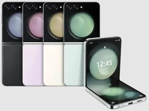 Samsung Galaxy Z Flip 5 5G: Unlocked - 256GB - أصفر (متجدد) in Saudi Arabia