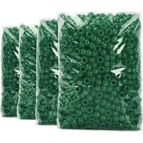 Praisebank Pony Beads, 4000pcs Pony Beads, Earth-Tone Color Pony Beads, Beads for Jewelry Making, Beads for Crafts, Hair Beads, Beads for Hair Braids., X-Large Pack in Kuwait