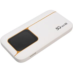 نقطة اتصال Mobile Yunir 5G ، نقطة اتصال WiFi المحمولة للسفر ، جهاز نقاط Hotspot عالية السرعة بسرعة تصل إلى 2.77 جيجابت في الثانية ، شاشة تعمل باللمس 2.01 بوصة ، بطارية 7100mAh ، 16 جهازًا متصلاً مع in Saudi Arabia
