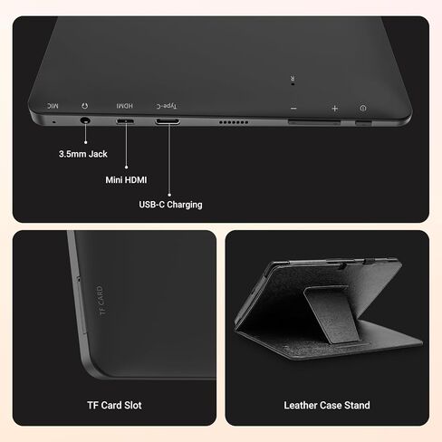 Frunsi Drawing Tablet, Standalone Drawing Tablets with Screen, No Computer Needed, Octa-core CPU, 10 inch FHD Display, Android 12, 4GB/64GB, SD Card Slot, Portable Drawing Tablets for Digital Artwork in Saudi Arabia