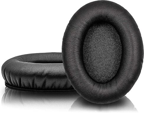 Replacement Earpads Compatible for Bose QuietComfort QC2,QuietComfort 15 QC15,QuietComfort QC25,QuietComfort QC35,Bose AE2,AE2i,AE2w,SoundTrue, SoundLink (Around-Ear) Headphone (Black) in Kuwait