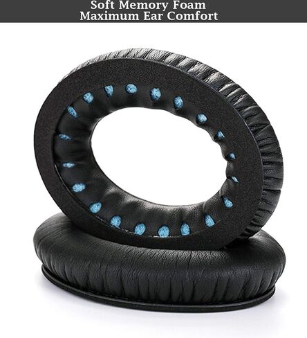 Replacement Earpads Compatible for Bose QuietComfort QC2,QuietComfort 15 QC15,QuietComfort QC25,QuietComfort QC35,Bose AE2,AE2i,AE2w,SoundTrue, SoundLink (Around-Ear) Headphone (Black) in Kuwait