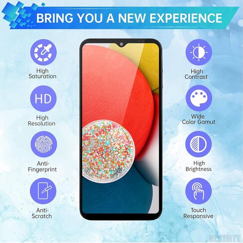 استبدال الشاشة لأدوات Samsung Galaxy A03 Core LCD Display Displess Digitizer مجموعة كاملة مع أزرار إطار أذن أذن أدوات إصلاح الزجاج مجموعة SM-A032F (A032F/DS A032M/DS) in Saudi Arabia