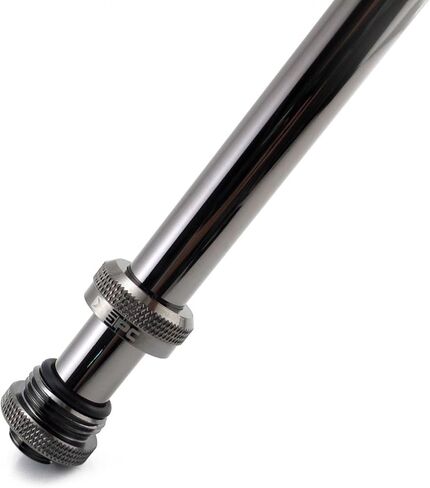 XSPC G1/4 "إلى 10 مم معرف ، 14 مم من تركيب الأنابيب الصلبة ، كروم أسود in Kuwait