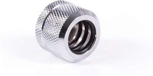 Alphacool Eiszapfen Hardtube G1/4 "Fitting ، 14mm OD ، Chrome ، 6 pack in Saudi Arabia