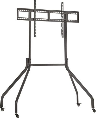 TRIPP LITE Mobile Rolling TV CART لعرض تلفزيوني من 55 "إلى 85" ، وأرجل واسعة من أجل الاستقرار الإضافي ، وقفل العجلات ، وارتفاع القابل للتعديل 71 "إلى 81" ، إطار معدني متين ، وضمان 5 سنوات (DMC5585WL) in Kuwait