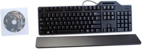 NEW OEM Dell KB813t Black USB English Keyboard with Smart Card Reader - 34GPR in Kuwait