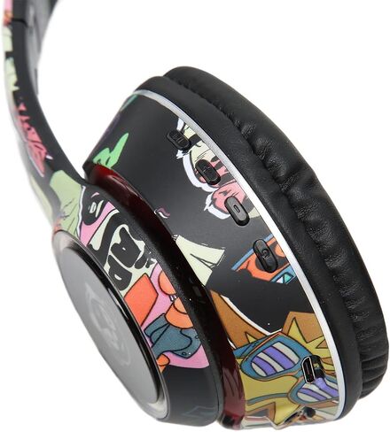 ASHATA L750 Bluetooth Headset, RGB Lamp Gaming Headphone, Support Memory Card Linein Mode Headset with Microphone for PC Laptop in Saudi Arabia