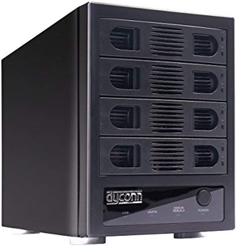 4 Bay RAID and JBOD Enclosure - 2.5" / 3.5 Inch Hard Drive eSATA, USB 3.0, RAID Storage System (R4U3SB) in Saudi Arabia