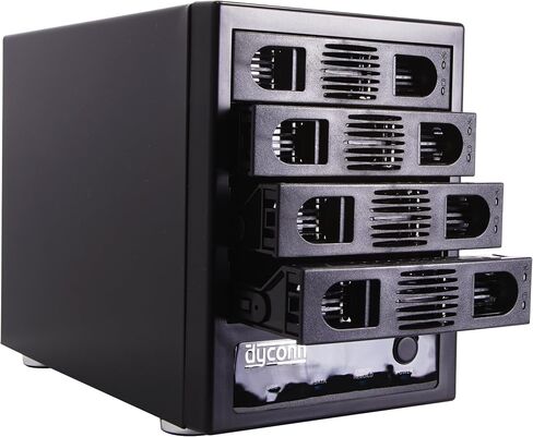 4 Bay RAID and JBOD Enclosure - 2.5" / 3.5 Inch Hard Drive eSATA, USB 3.0, RAID Storage System (R4U3SB) in Saudi Arabia