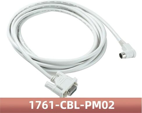 1pc 3 متر مسلسل RS232 1761-CBL-PM02 لبرمجة الاتصالات تنزيل 90 درجة كابل النحاس سلك in Saudi Arabia