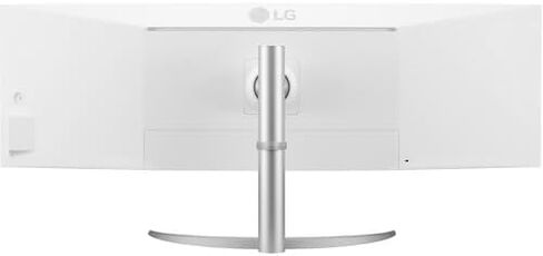 LG 49WQ95C-W ULTRAWIDE 49 بوصة شاشة ألعاب منحنية 32: 9 ثنائي QHD 5120 × 1440P 144Hz NANO IPS ، AMD FreeSync Pro & Nvidia G-Sync ، Bruy-in USB-C ، HDMI 2.1 ، DisplayPort & Speakers- Bundle in Kuwait