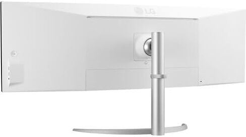 LG 49WQ95C-W ULTRAWIDE 49 بوصة شاشة ألعاب منحنية 32: 9 ثنائي QHD 5120 × 1440P 144Hz NANO IPS ، AMD FreeSync Pro & Nvidia G-Sync ، Bruy-in USB-C ، HDMI 2.1 ، DisplayPort & Speakers- Bundle in Kuwait