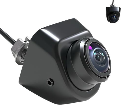 1080p كاميرا احتياطية AHD للسيارات 【3 مفاتيح DIY】 W 360 °+45 ° Rotatable 170 ° زاوية عريضة الكاميرا الخلفية واضحة الرؤية الليلية الأمامية/الجانبية/الخلفية الكاميرا IP68K مقاومة للماء العدسة الكاميرا العكسية (كابل 6M) in Kuwait