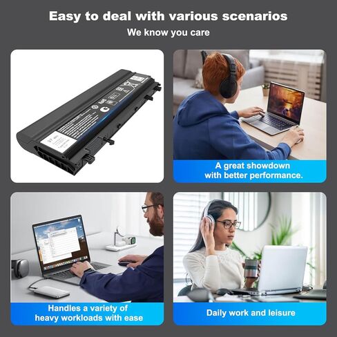 97Wh N5YH9 Laptop Battery Compatible with Dell Latitude E5440 E5540 Series 11.1V VVONF 0M7T5F 0K8HC 1N9C0 7W6K0 VV0NF F49WX NVWGM CXF66 WGCW6 in Kuwait