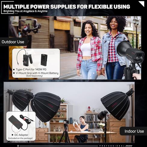 Ifootage LED Video Light Light Continuous Lighting - 130 واط ضوء النهار ضوء مستمر مع CRI 98 ، TLCI 99 ، دقة محمولة وخفيفة الوزن وعالية اللون للمصورين ، الاستوديوهات ، SL1 130DNA in Saudi Arabia
