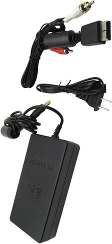 USONLINE911 توريد شاحن محول طاقة سليف سليف مع كابل AV لـ Sony PS2 SCPH-7000 70000 و 9000 PlayStation in Saudi Arabia