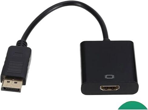 WvvMvv DisplayPort to HDMI-Compatible Adapter Cable 1080P DP Male to HDMI-Compatible Female Video Converter for PC TV in Saudi Arabia